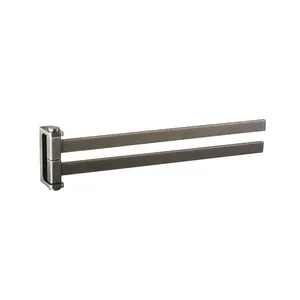 RAV SLEZÁK Nil držiak uterákov metal grey NLA0602MG