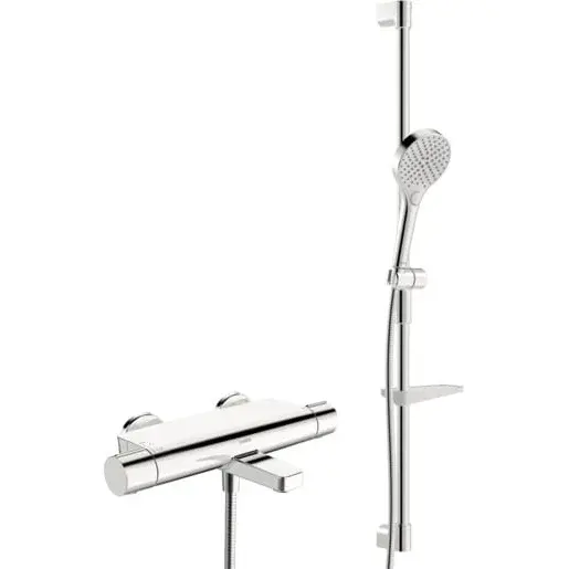 Vaňová batéria Hansa Optima so sprchovacím setom 150 mm chróm 48372331