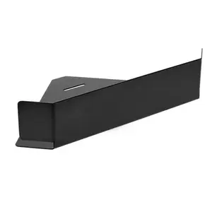 Polička SAT čierna SATDPOLROH29MC