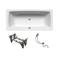 Kaldewei Cayono Duo obdĺžniková vaňa 170x75 cm smaltovaná oceľ ľavá aj pravá KWB724N