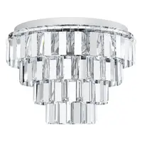 Stropné osvetlenie Eglo ERSEKA chróm 99093