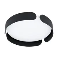 LED stropné osvetlenie Eglo VALCASOTTO čierna 99621