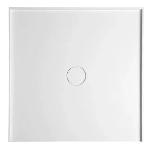 Polysan MIRAI sprchová vanička štvorcová 90x90 cm liaty mramor 73185