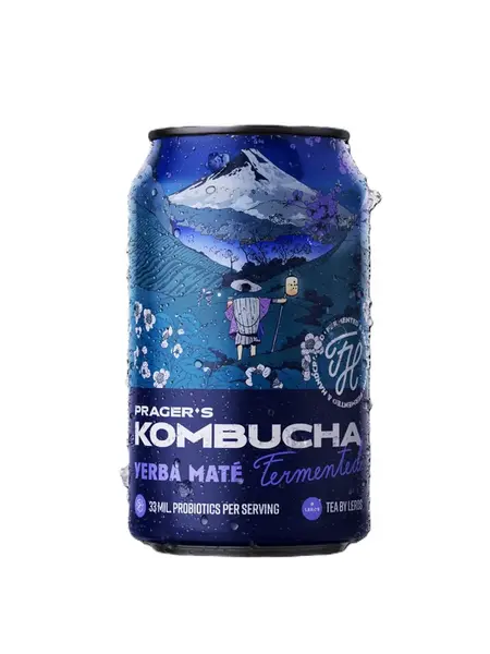 PRAGER'S Kombucha Yerba Maté 330 ml