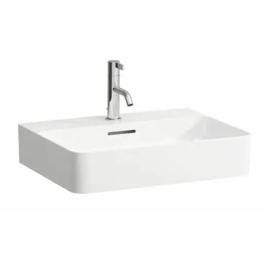 Laufen Val umývadlo 55x42 cm otvor pre batériu uprostred H8102820001041
