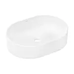 Hansgrohe Xuniva U umývadlo na dosku 55x40 cm bez otvoru pre batériu, bez prepadu 60166450