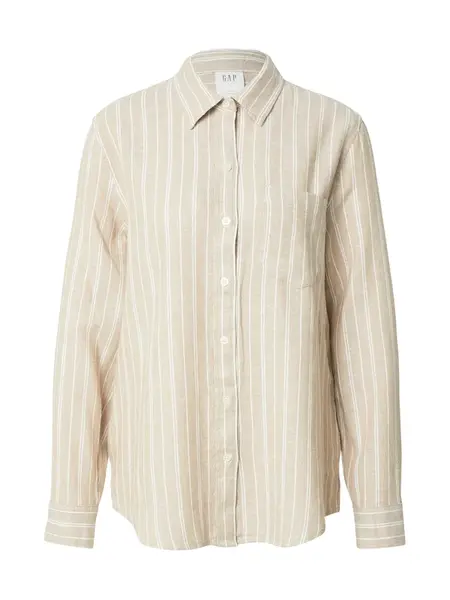 GAP Blúzka 'EASY'  kaki / biela