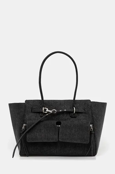 Kabelka Miss Sixty šedá barva, 6S3GJ81400