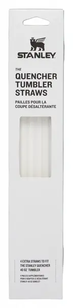 Stanley STANLEY QUENCHER 1180 ml slámky - brčka náhradní set 4 kusů čirá viz obrázek