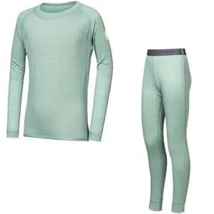 Sensor MERINO AIR SET Dětský funkční set, světle zelená, velikost