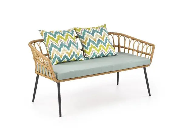 Ratanové dvojkreslo LIERNE 2S