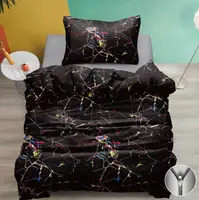 Bavlnené obliečky COLORIAX čierne Rozmer obliečky: 70 x 90 cm | 140 x 200 cm