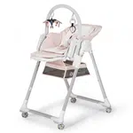 Kinderkraft select Židlička jídelní Lastree Pink, Premium