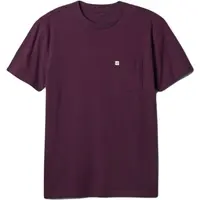 GAP INTL - F SS Pánské tričko, vínová, velikost