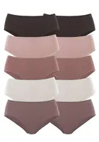 PETITE FLEUR Nohavičky  baklažánová / svetlofialová / púdrová / pastelovo ružová