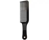 Barber hřeben na vlasy Duko - černý (6828)