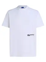 KARL LAGERFELD JEANS Tričko 'KARLISM'  čierna / biela