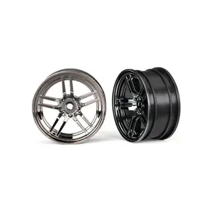 Traxxas disk 1.9" split-spoke černý chrom (2) (přední)
