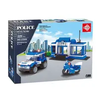 Kompatibilní stavebnice BLOXO policejní stanice 194 ks