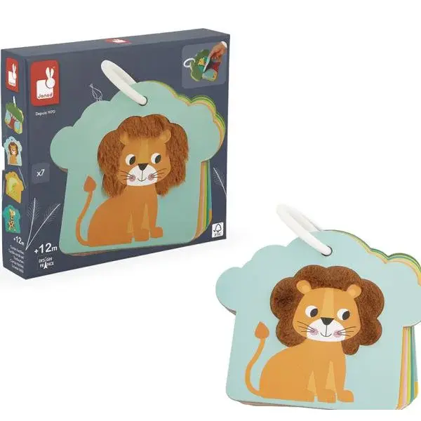 Janod Senzorické karty Savana