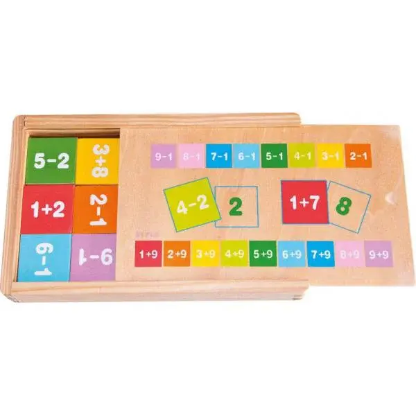 Woody Kartičky s matematickými úkoly - sčítání / odčítání