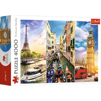Trefl Puzzle 4000 dílků Výlet kolem Evropy