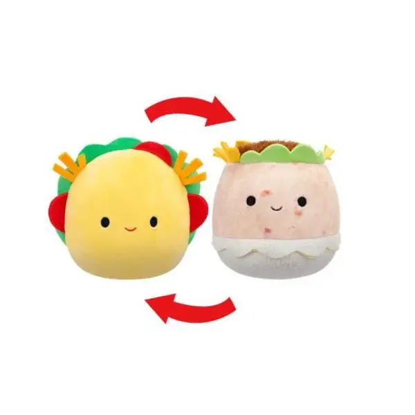 Squishmallows 2v1 Tacos Tex a burrito Bernardo