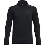 Under Armour ARMOUR FLEECE 1/4 ZIP Chlapecká mikina, černá, velikost M