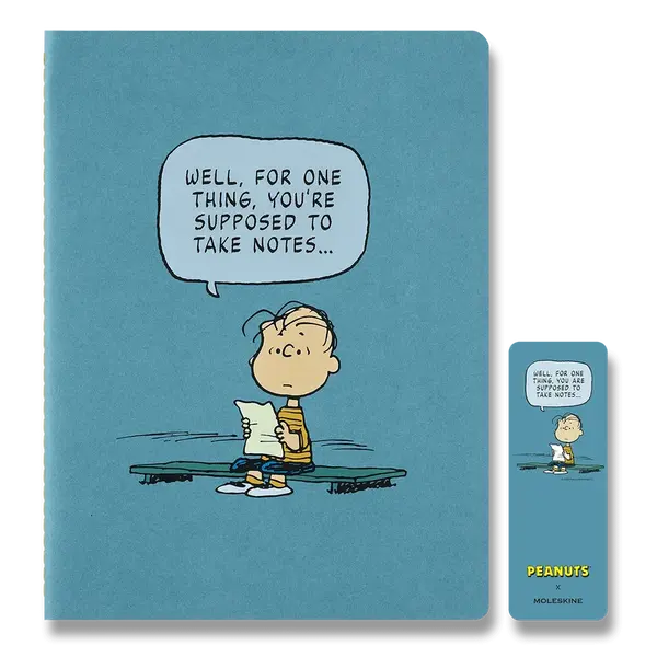 Sešit Moleskine Peanuts - XL, linkovaný