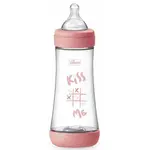 CHICCO Láhev kojenecká Perfect5 silikon 300ml holka