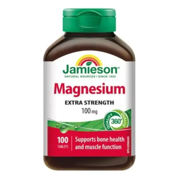 Jamieson Hořčík 100mg 100 tablet