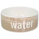 Miska Dog Fantasy keramická vzor dřevo 16x6cm 770ml