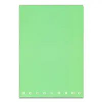 Školní sešit Pigna Monocromo - A4, čtverečkovaný, 40 listů, mix barev