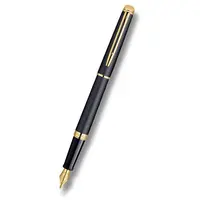 Plnicí pero Waterman Hémisphère Matt Black GT - hrot F