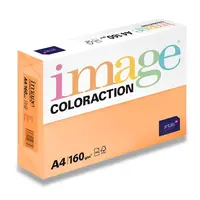 Barevný papír Image Coloraction, 160 g, 250 listů - Sytá oranžová