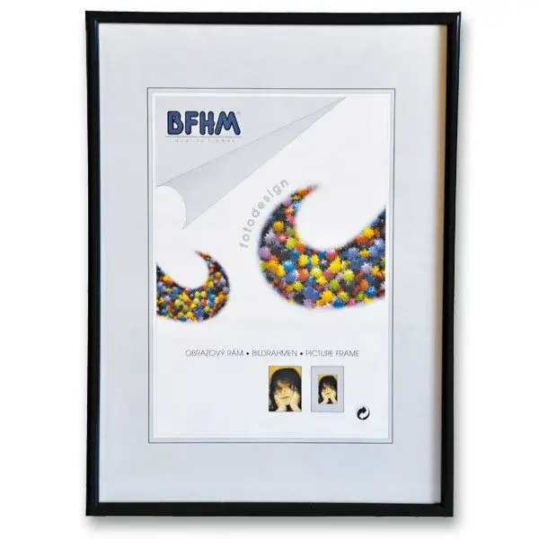 Obrazový rám BFHM - plastový rám A3 - černý