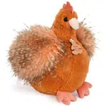 Doudou Histoire d´Ours Plyšová slepička zrzavá 20 cm