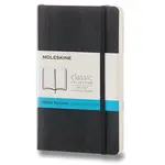 Zápisník Moleskine - měkké desky S, tečkovaný, černý
