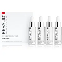 Revalid Hair Tonic energizující tonikum s kofeinem pro podporu růstu vlasů 4x30 ml