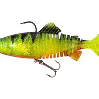 Fox rage gumová nástraha replicant jointed uv perch - 18 cm 80 g