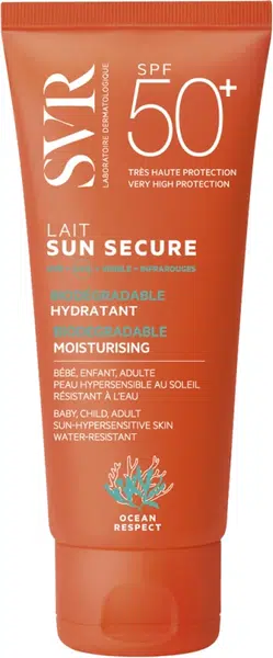 SVR Hydratační ochranné mléko SPF 50+ Sun Secure (Milk) 100 ml