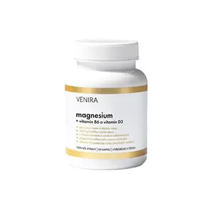 Venira Magnesium s vitaminem B6 a vitaminem D 90 kapslí