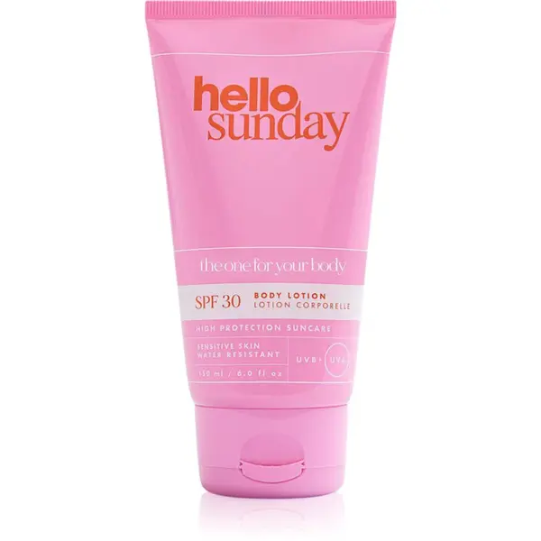 hello sunday the one for the body opalovací tělové mléko SPF 30 150 ml