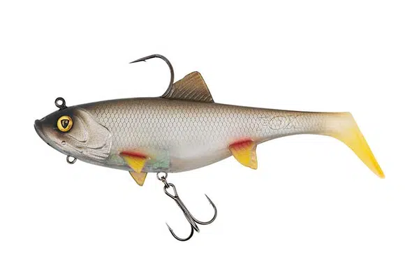 Fox rage gumová nástraha replicant wobble silver ghost  - 14 cm 55 g