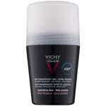Vichy Homme Deodorant antiperspirant roll-on bez parfemace 48h 50 ml