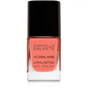 Gabriella Salvete Longlasting Enamel dlouhotrvající lak na nehty s vysokým leskem odstín 40 Coral Rose 11 ml
