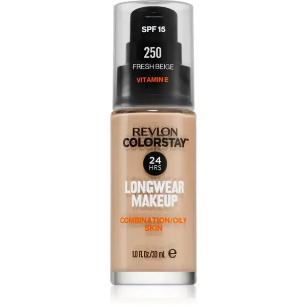 Revlon Cosmetics ColorStay™ dlouhotrvající matující make-up pro mastnou a smíšenou pleť odstín 250 Fresh Beige 30 ml