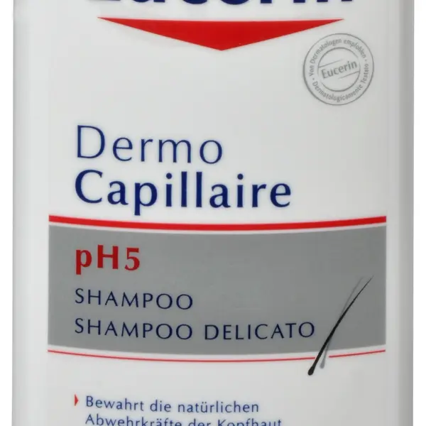 Eucerin Šampon na vlasy pro citlivou pokožku pH5 Dermocapillaire 250 ml