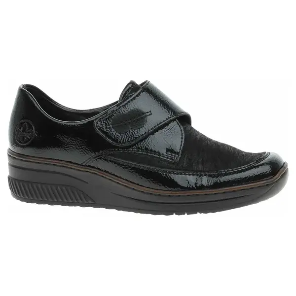 Dámské polobotky Rieker 487C0-00 schwarz 39