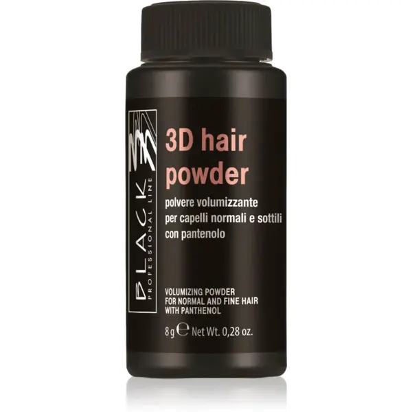 Black Professional Line 3D hair powder pudr na vlasy pro objem 8 g